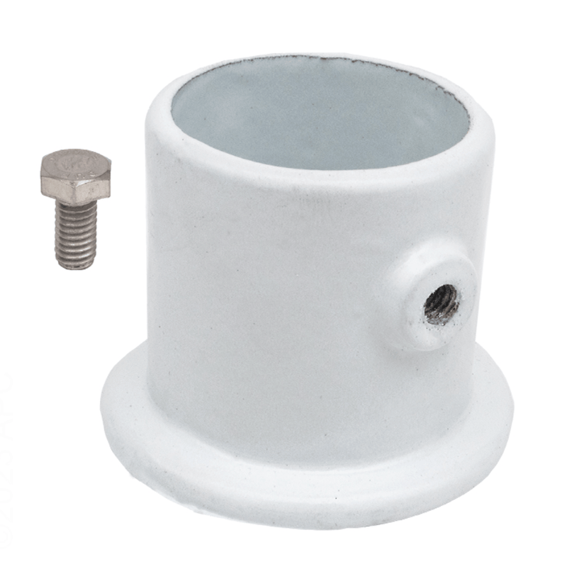 Perma - Cast PF - 2119 - L White 3" x 2.38" Ladder Flange for 1.9" OD Tubing Rails – Vita Pool Supply