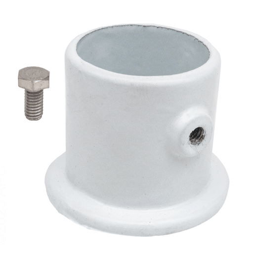 Perma - Cast PF - 2119 - L White 3" x 2.38" Ladder Flange for 1.9" OD Tubing Rails – Vita Pool Supply