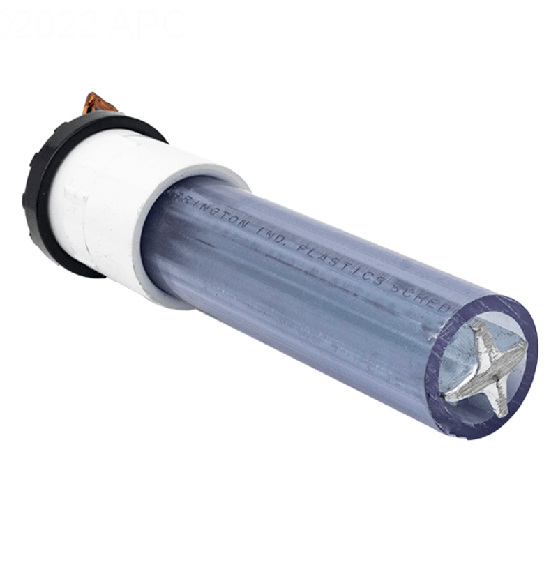 Perma - Cast TN - IL In - Line Anode Clear PVC Plumbing Kit – Vita Pool Supply