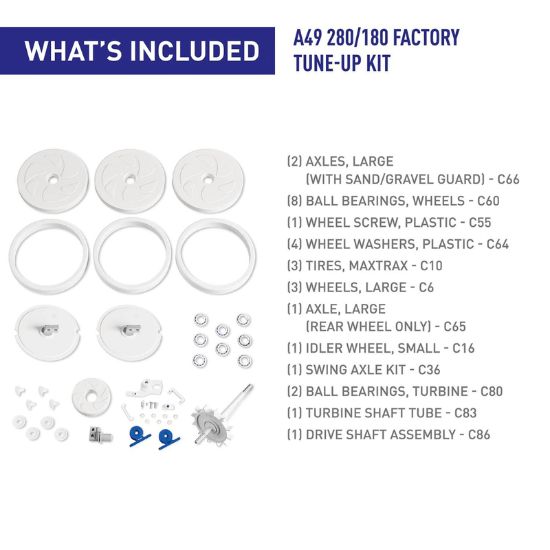 Polaris A49 Factory Tune - Up Kit – Vita Pool Supply