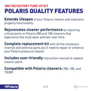 Polaris A49 Factory Tune - Up Kit – Vita Pool Supply