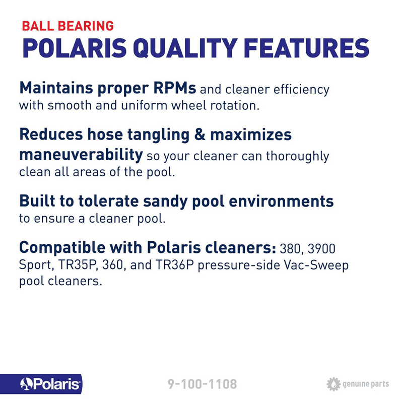 Polaris Ball Bearing 9 - 100 - 1108 – Vita Pool Supply