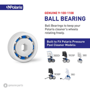 Polaris Ball Bearing 9 - 100 - 1108 – Vita Pool Supply