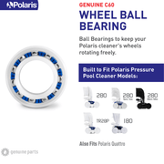 Polaris C60 Ball Bearing Wheel – Vita Pool Supply