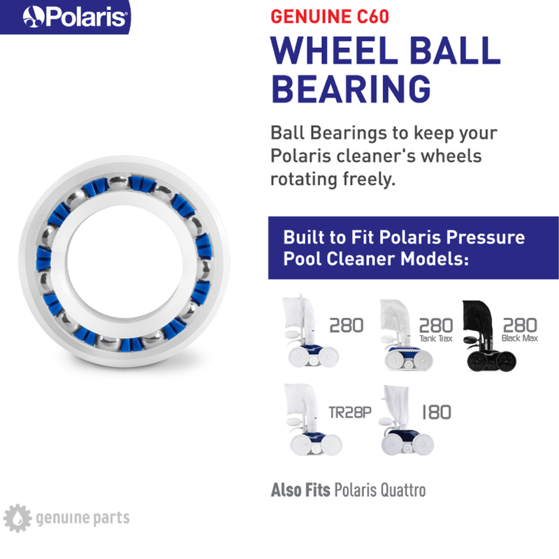 Polaris C60 Ball Bearing Wheel – Vita Pool Supply