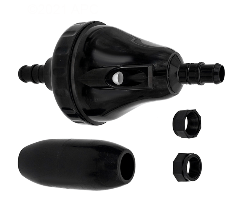 Polaris G62 Back - Up Valve Black (480/380/280) – Vita Pool Supply