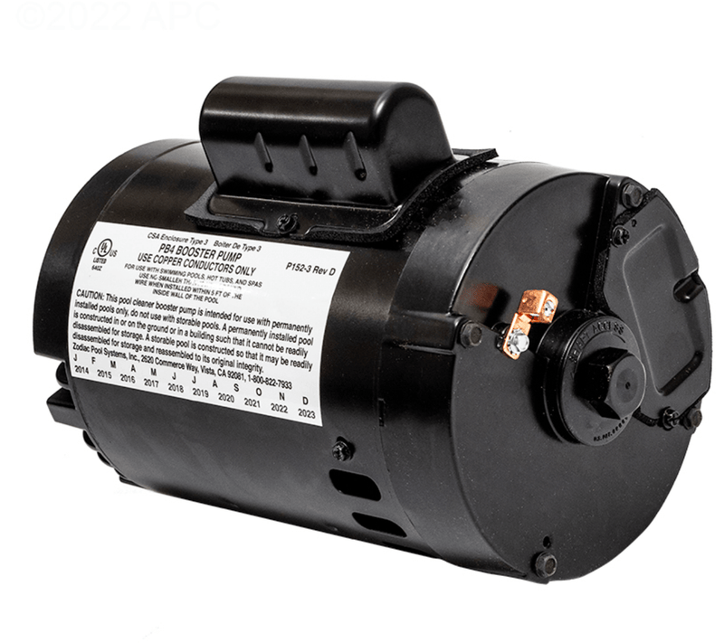 Polaris P61 3/4 HP PB4 - 60 Booster Pump Motor Threaded Shaft – Vita Pool Supply