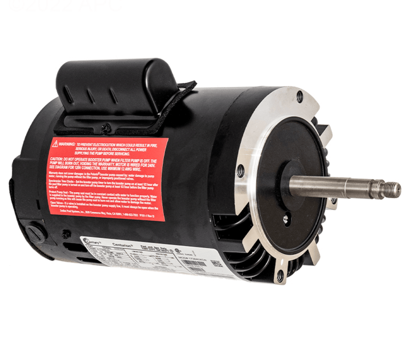 Polaris P61 3/4 HP PB4 - 60 Booster Pump Motor Threaded Shaft – Vita Pool Supply