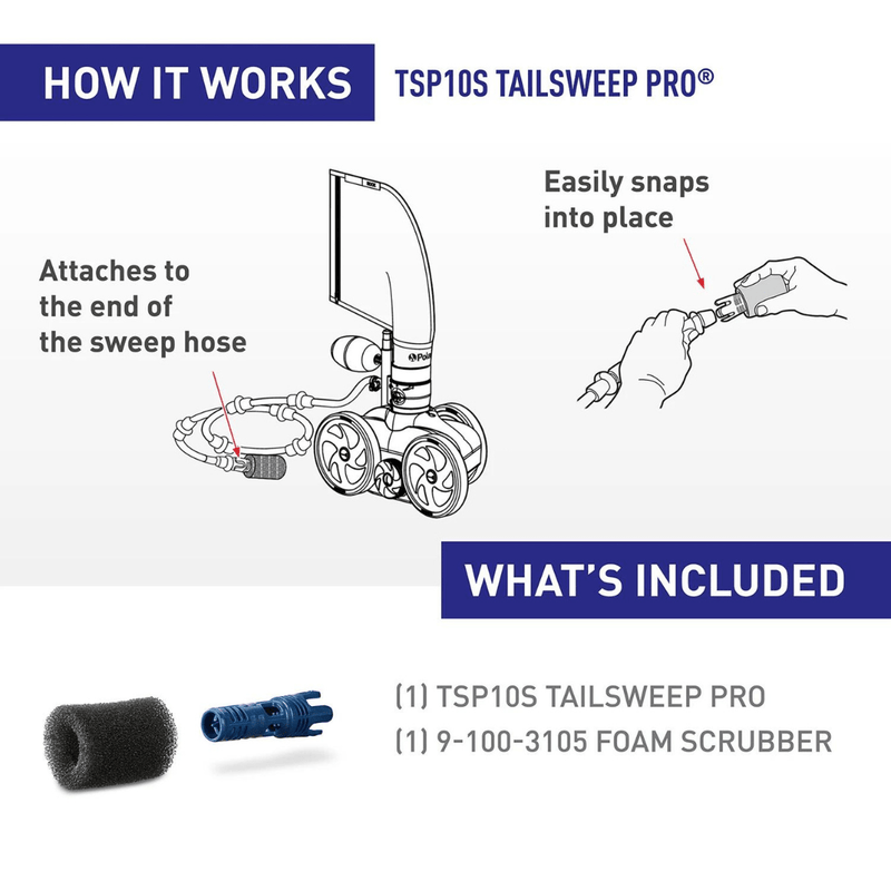 Polaris TailSweep PRO TSP10S – Vita Pool Supply