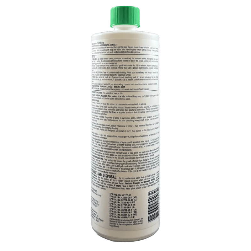 Pool Season 1 qt (32 oz) Algae Control 60 Algaecide, 47245960 – Vita Pool Supply