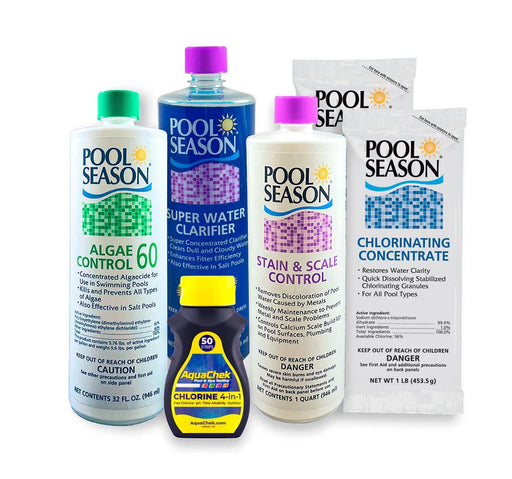 Pool Season 15K Gallon Deluxe Pool Opening Chemical Kit, HGH - 50 - 9502 – Vita Pool Supply