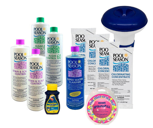 Pool Season 30K Gallon Deluxe Pool Opening Chemical Kit, HGH - 50 - 9503 – Vita Pool Supply