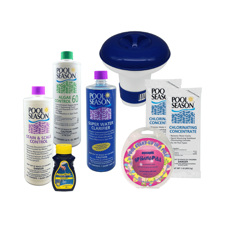 Pool Season Deluxe Pool Opening Chemical Kit – 15,000 Gallons – Vita Pool Supply