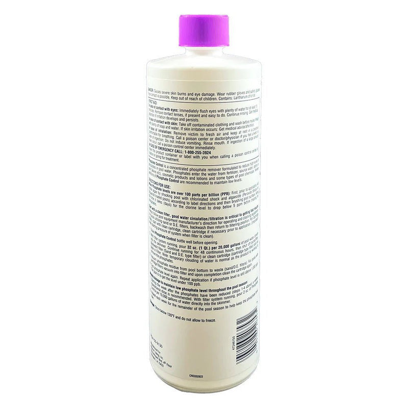 Pool Season Phosphate Control 1 Quart, HGH - 50 - 9130 – Vita Pool Supply