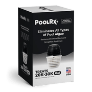 PoolRX+ 331066 Pool Unit, 20K–30K Gallons, Black/White with Silver – Vita Pool Supply