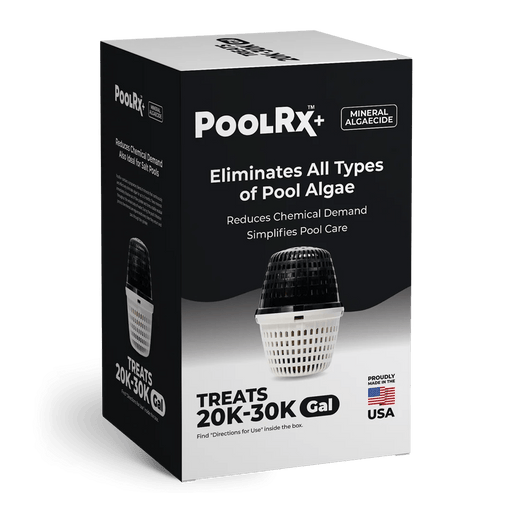 PoolRX+ 331066 Pool Unit, 20K–30K Gallons, Black/White with Silver – Vita Pool Supply