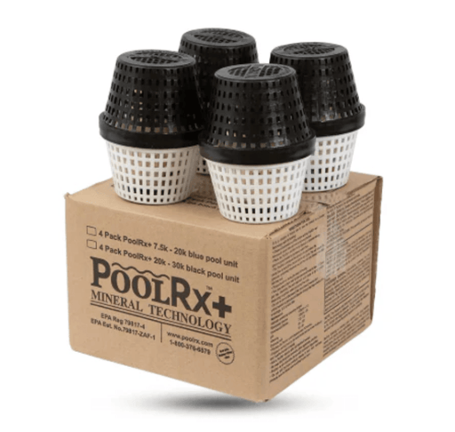 PoolRX+ 331067 Pool Unit, 20K–30K Gallons, Black/White, 4 - Pack — Algaecide for Pools – Vita Pool Supply