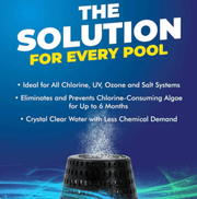 PoolRX+ 331067 Pool Unit, 20K–30K Gallons, Black/White, 4 - Pack — Algaecide for Pools – Vita Pool Supply