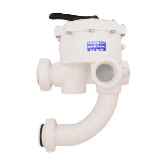 Praher Plastics SM2 - PP2 2" ABS Pre - Plumbed Side Mount Multiport Valve – Vita Pool Supply