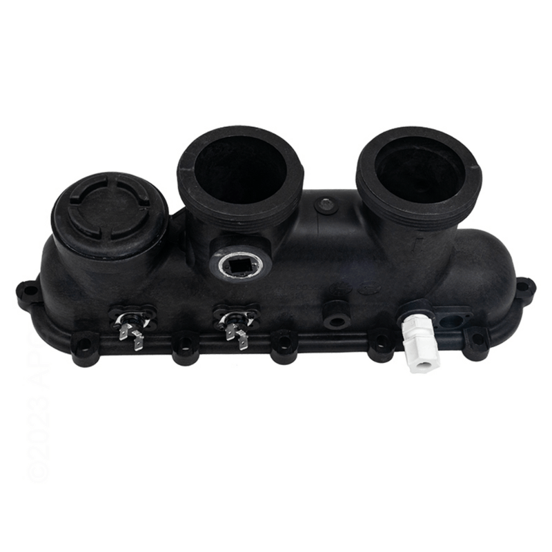 Raypak 006827F 185 - 405 206 - 407 Inlet/Outlet Polymer Pool Header – Vita Pool Supply