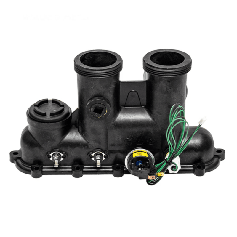 Raypak 017959F 206/407 Inlet/Outlet Header Complete ProTek Shield – Vita Pool Supply