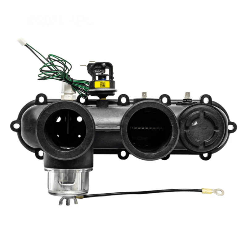 Raypak 017959F 206/407 Inlet/Outlet Header Complete ProTek Shield – Vita Pool Supply
