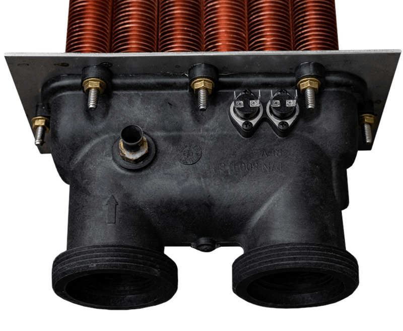 Raypak 106A Polymer Heat Exchanger Assembly Copper Tube Bundle 014869F – Vita Pool Supply