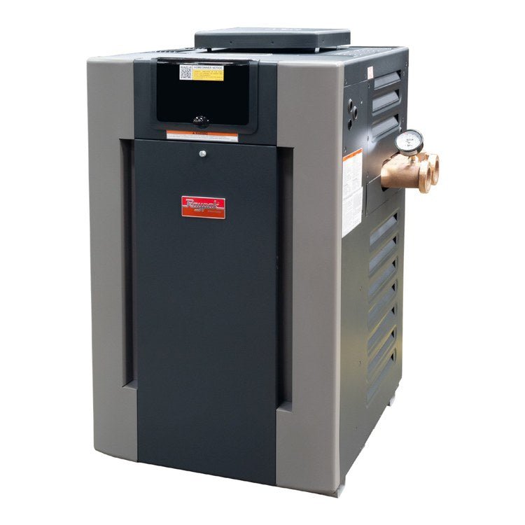 Raypak 207A Low NOx ASME Digital Natural Gas Heater Bronze Headers Cupronickel, B-R207A-EN-X 017709