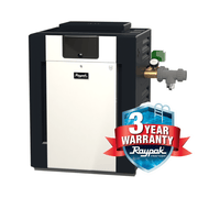 Raypak 408A Professional ASME Digital Gas Heater Brass Headers