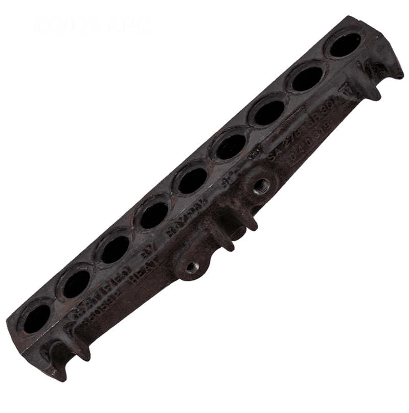 Raypak 9 - Hole Cast Iron Return Header 002450F – Vita Pool Supply
