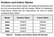 Raypak Digital 206A - 407A Outdoor Draft Hoods and Vent Stacks – Vita Pool Supply