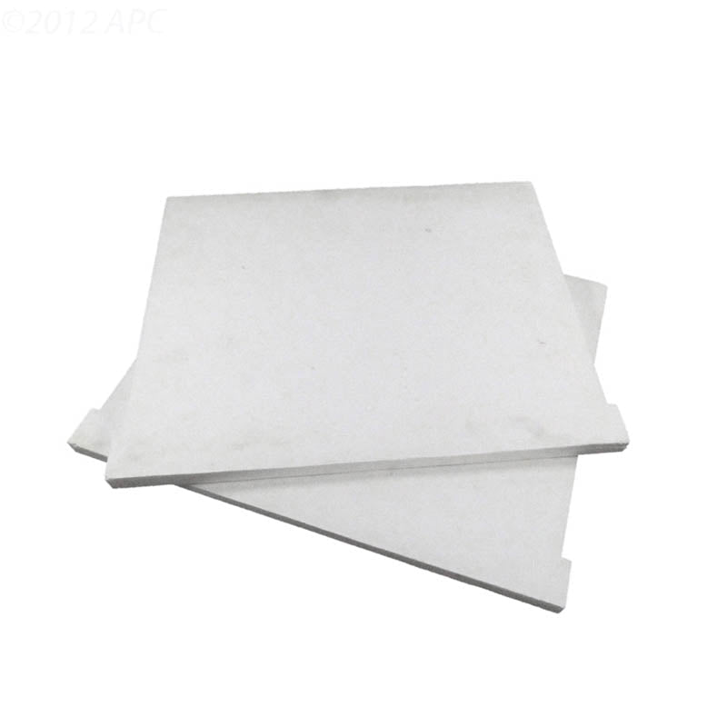Raypak Front & Back 406A Refractory Uncommon 010092F – Vita Pool Supply