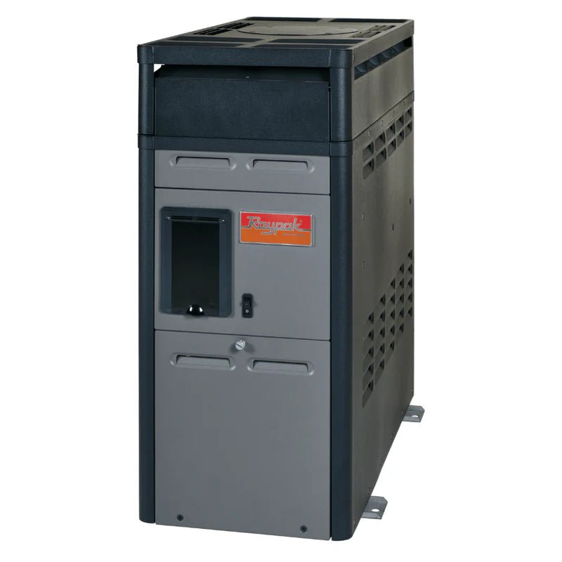 Raypak R156A Digital Natural Gas Heater 150 BTU 120/240V, 014785 P - R156A - EN - C – Vita Pool Supply