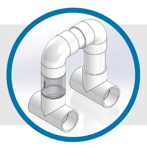 Raypak Water Bypass for Crosswind V or Weather King Heat Pump 100 - 10000816 – Vita Pool Supply