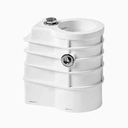 Saftron 1.90" OD Handrail or Ladder Anchor Socket White, ANCH-1