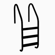 Saftron 24" W 3 - Step Premium Pool Ladder – Vita Pool Supply