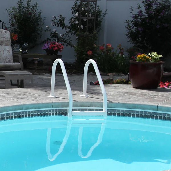 Saftron 24" W 3 - Step Premium Pool Ladder – Vita Pool Supply