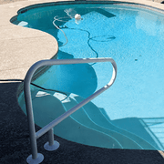 Saftron 3-Bend Handrail (Cross Braced), 52" W x 32" H