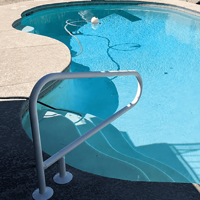 Saftron 3-Bend Handrail (Cross Braced), 52" W x 32" H