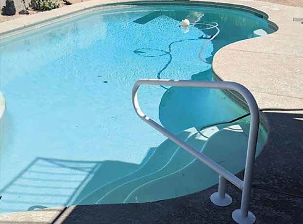 Saftron 3-Bend Handrail (Cross Braced), 52" W x 32" H