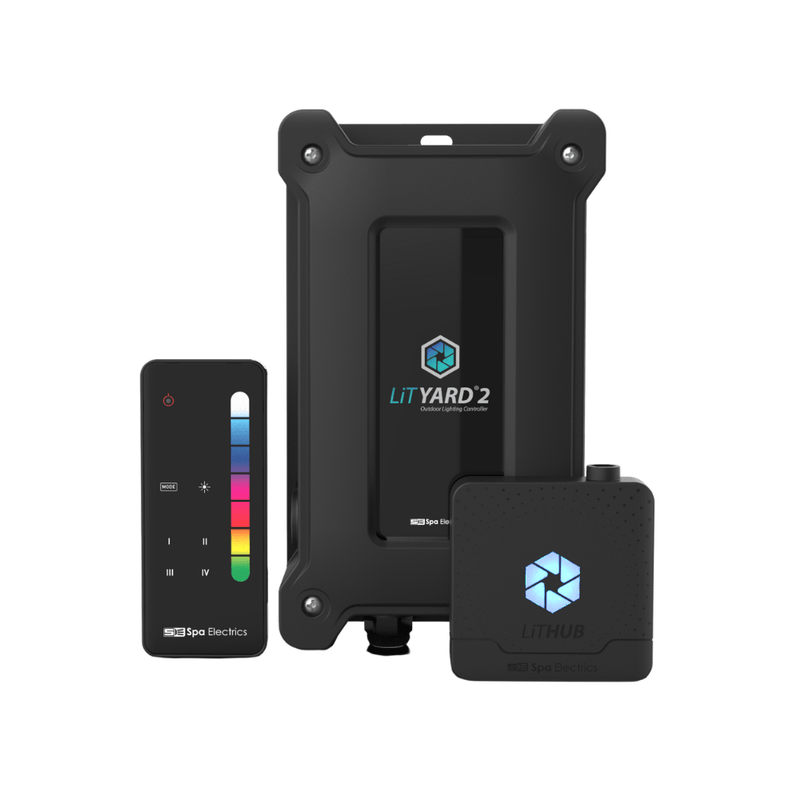 Spa Electrics LIT YARD 2 Lighting Controller – No Wi - Fi (LIT - Y2X - RFH) – Vita Pool Supply