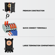 Spa Electrics LVX Series Transformer with Termination Enclosure 50W & 100W – Vita Pool Supply