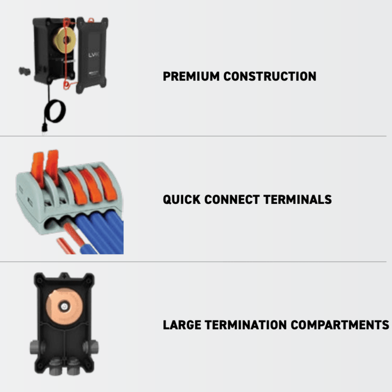 Spa Electrics LVX Series Transformer with Termination Enclosure 50W & 100W – Vita Pool Supply