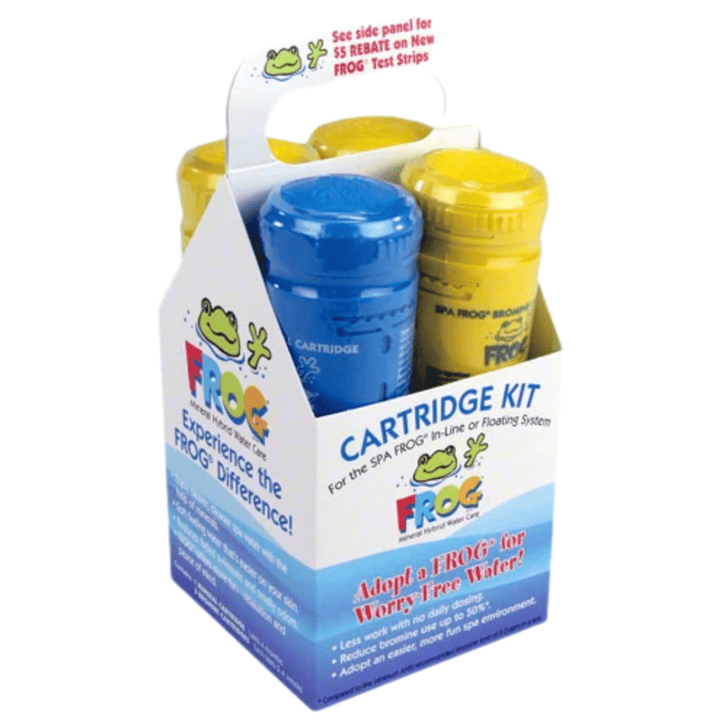 Spa Frog Serene Cartridge Kit – 1 Mineral & 3 Bromine Cartridges, 01 - 14 - 3856 – Vita Pool Supply