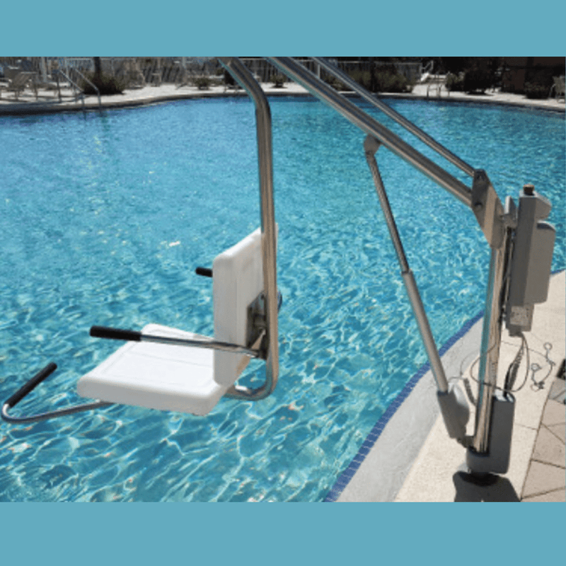 Spectrum 153121 BP350 Motion Trek Pool Lift with Anchor 350 lb