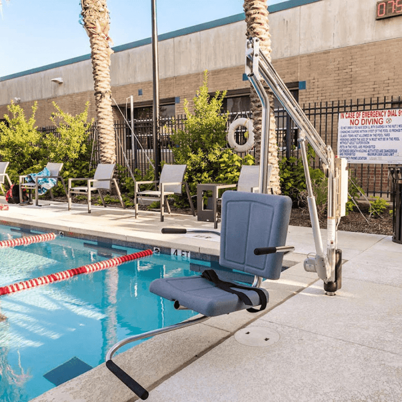 Spectrum 153121 BP350 Motion Trek Pool Lift - 350 lb Capacity With