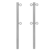 S.R. Smith 10166 8' Top Eye Backstroke Stanchion .065" Wall 304 Stainless Steel – Vita Pool Supply