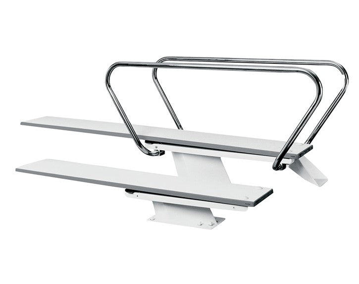 S.R. Smith 12' 3/4 Meter Steel Meter Diving Board Stand White, 70 - 209 - 512 – Vita Pool Supply