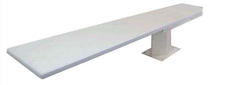 S.R. Smith 16' Olympian Aluminum Diving Board White, 66 - 209 - 3162 – Vita Pool Supply