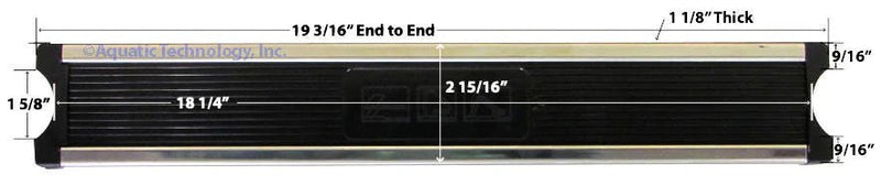 S.R. Smith 20"L X 3"W Stainless Steel Elite Sloping Ladder Tread Step, LTDF - 105 - R – Vita Pool Supply